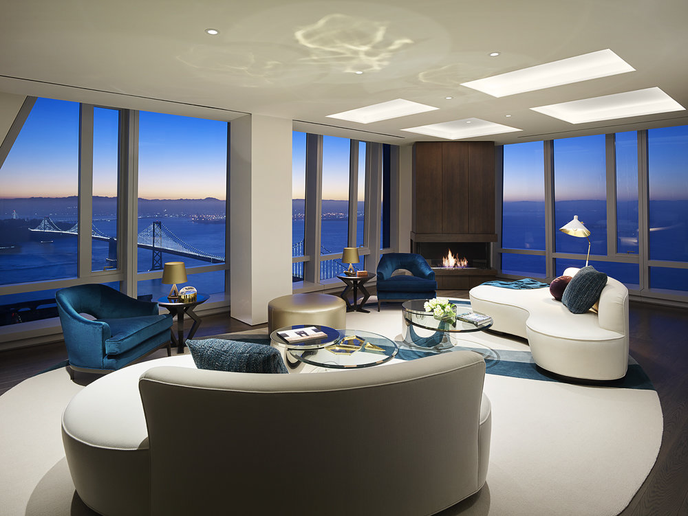 New Half Floor Penthouse Debuts At 181 Fremont Custom Curated Home