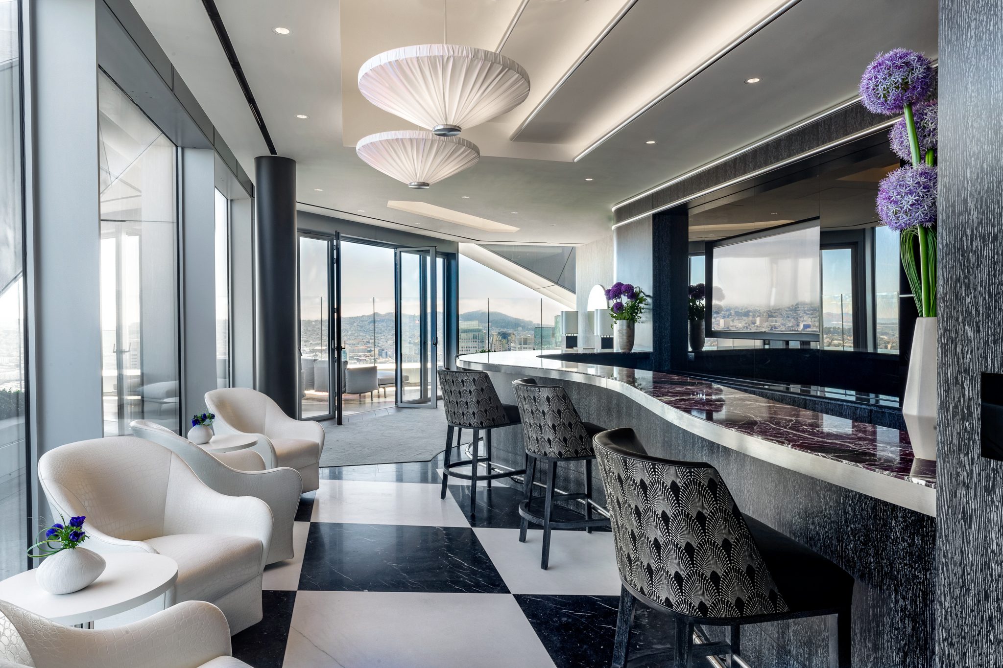 San Francisco Luxury Condos Sky Lounge